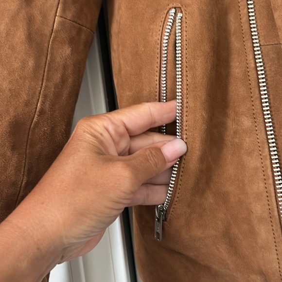 Leather moto jacket - Picture 2 of 6